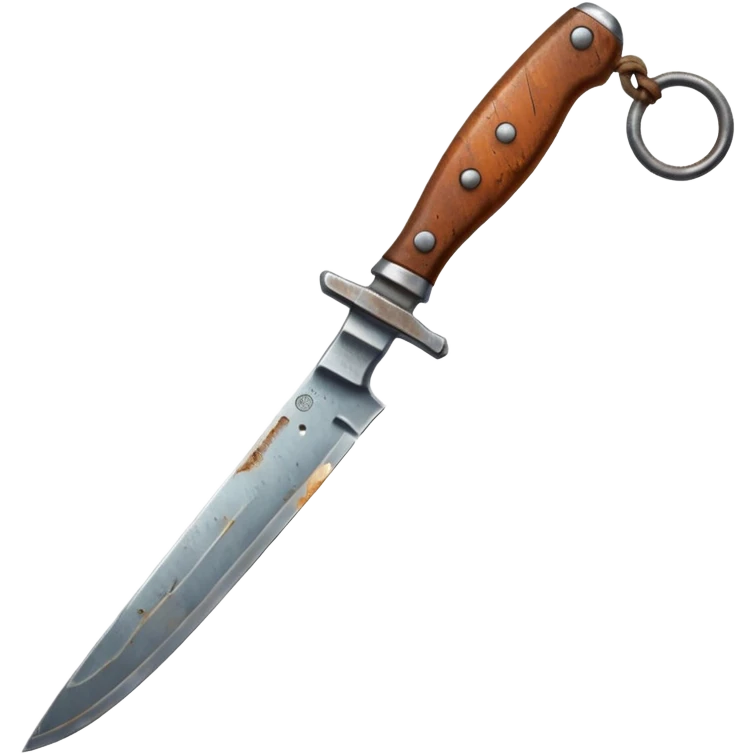 Rusty knife emoji