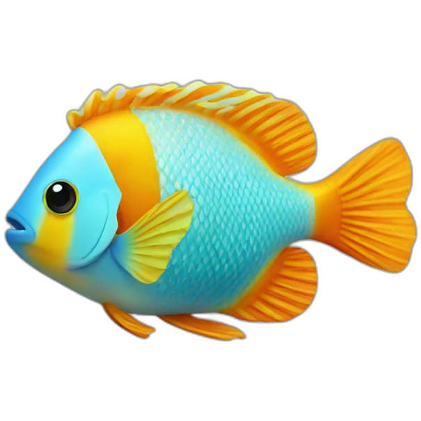 Tropic fish emoji