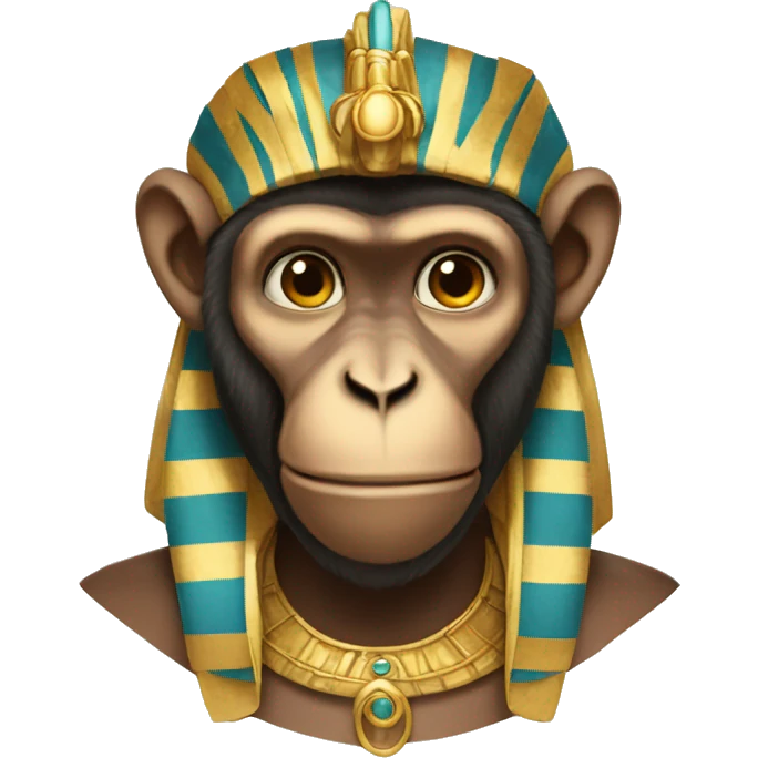 Monkey pharaoh  emoji
