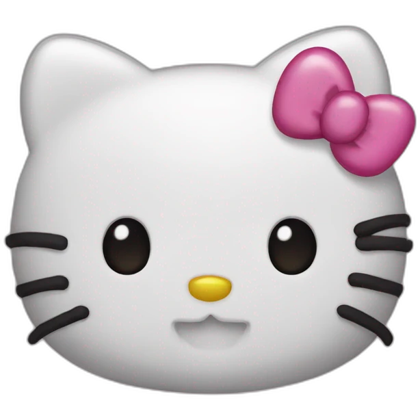 Hello kitty emoji