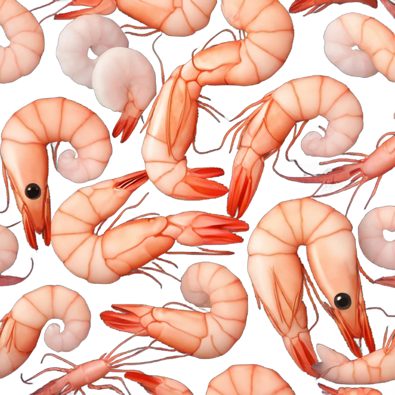 Shrimp funeral  emoji