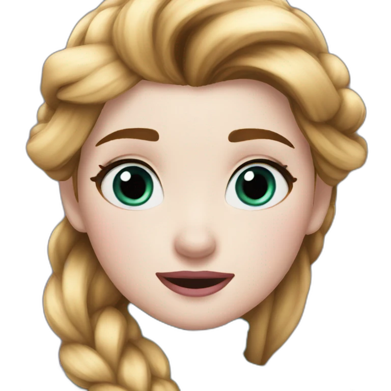 Frozen anna emoji