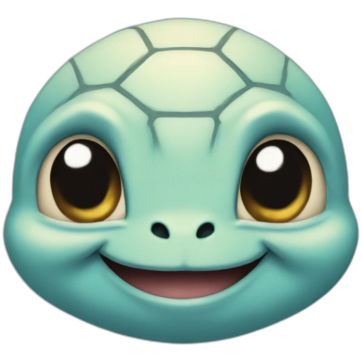 Squirtle face emoji