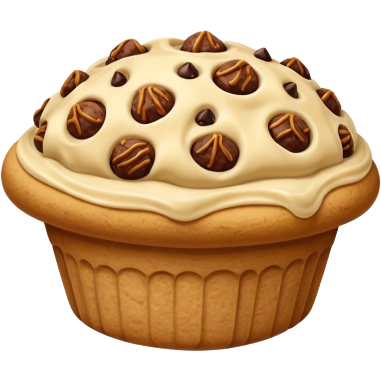 one filled DATE like mjool with like cookie dough topping  emoji