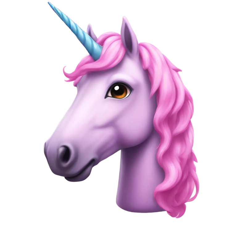 Bubblegum unicorn  emoji