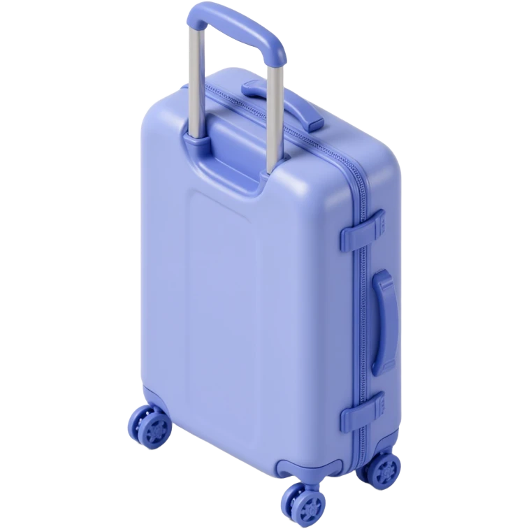 periwinkle luggage emoji