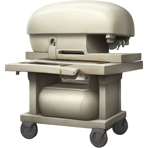 White old morgue emoji