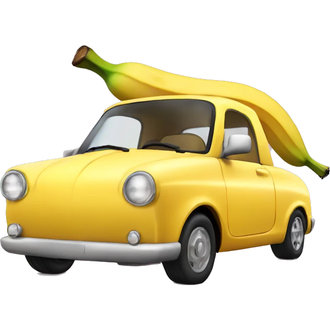 banana car emoji