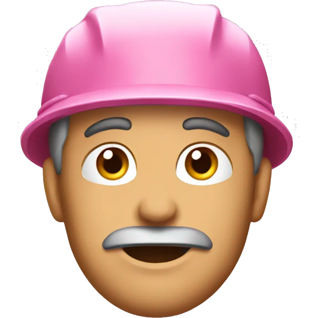 Pink mines emoji