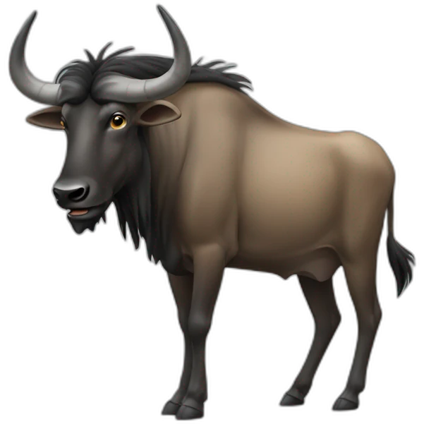 wildebeest emoji