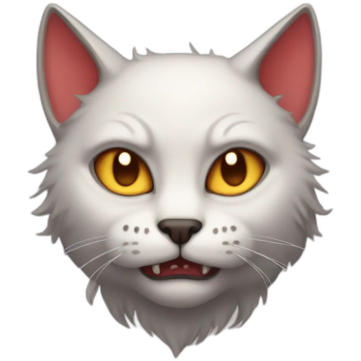 Demon cat emoji