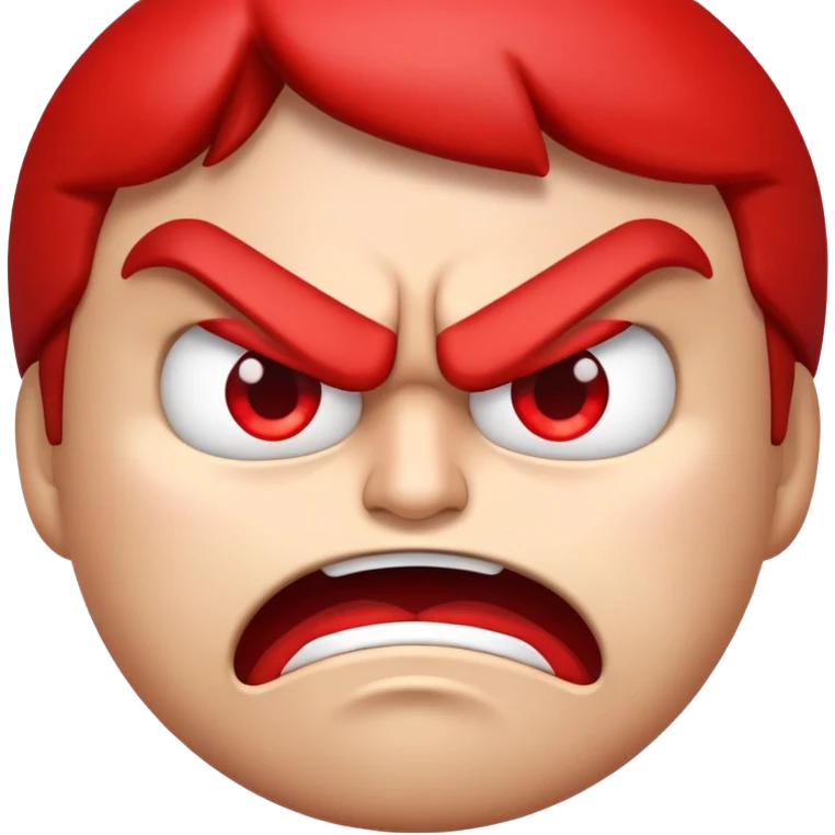 basic emoji but mad and annoyed at the same time emoji