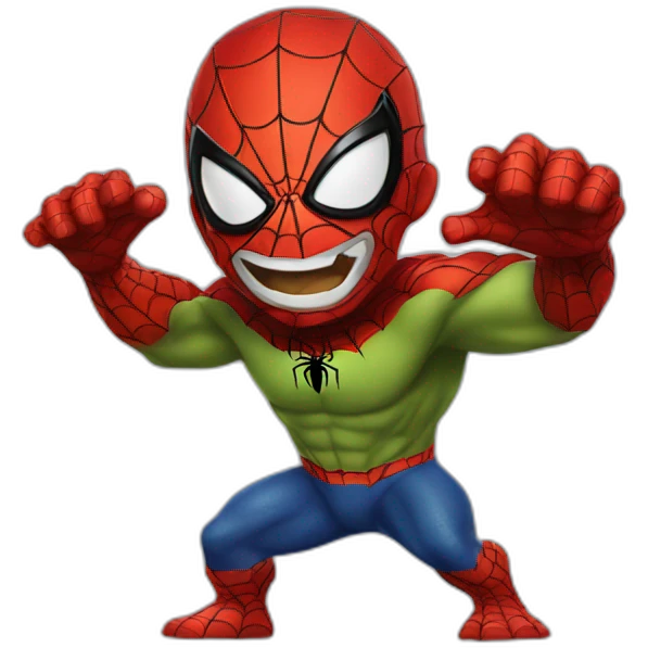 Spider man troll emoji