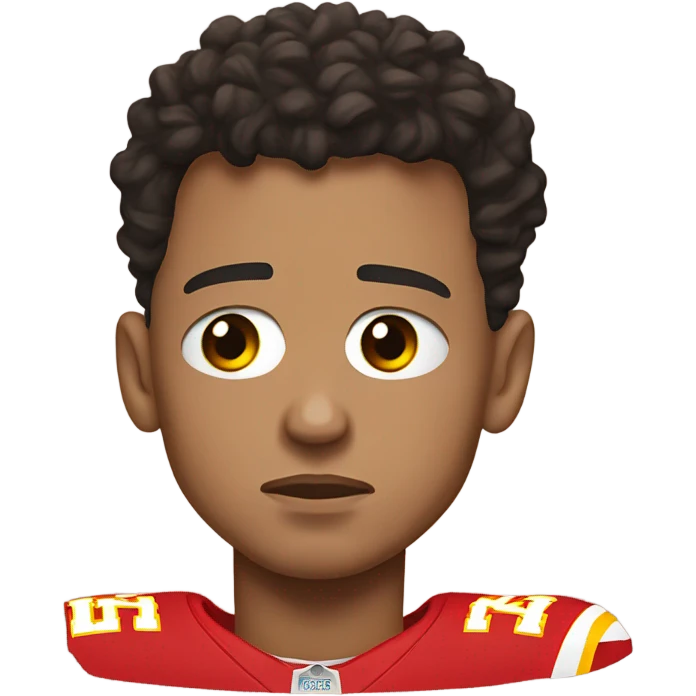 Patrick mahomes cryjng emoji