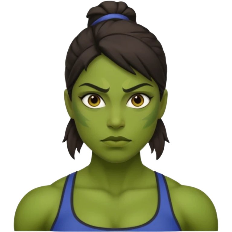 Hulk feminina emoji