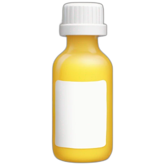 20ml of bottle without any facial expression emoji