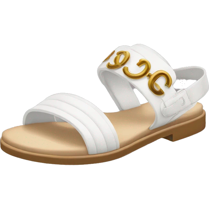 chanel sandals  emoji