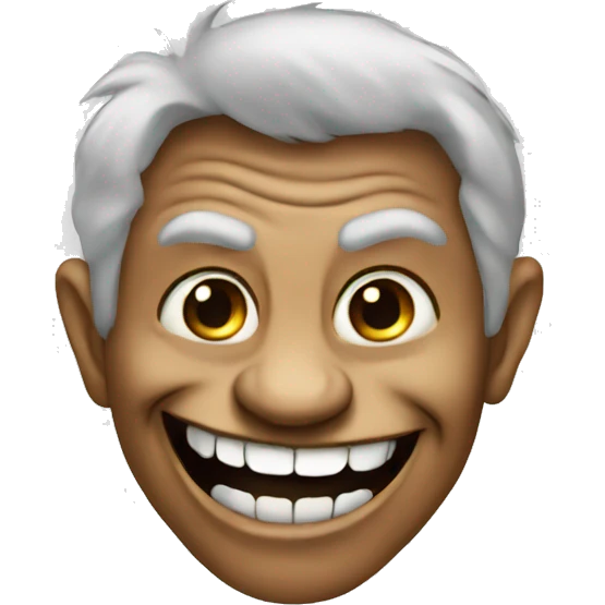 Troll face meme emoji
