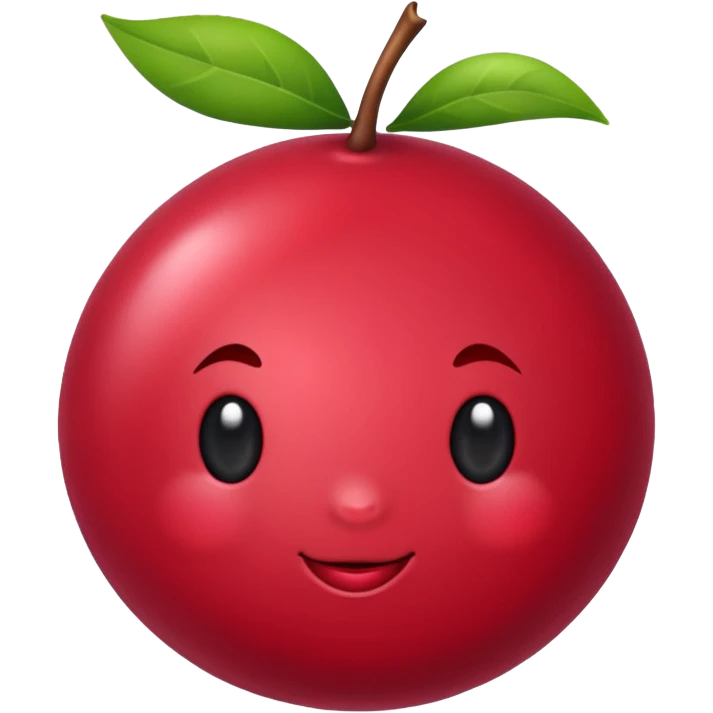 Cranberry  emoji