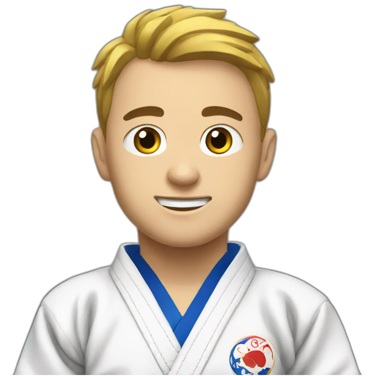 Judo emoji
