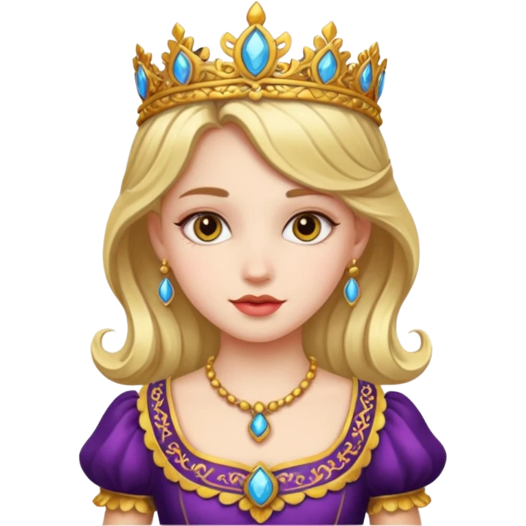 Fancy girl emoji
