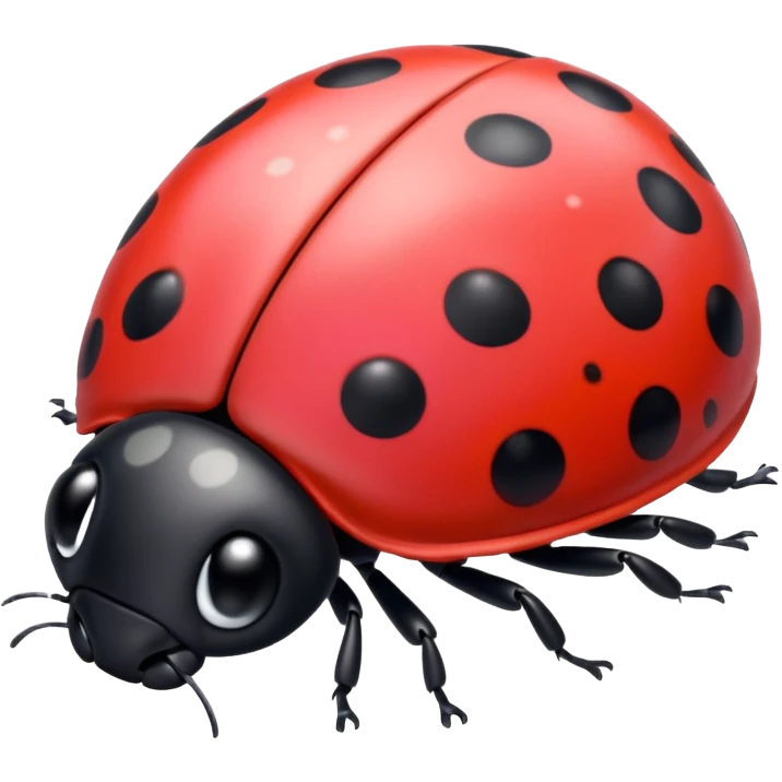 pink ladybug emoji