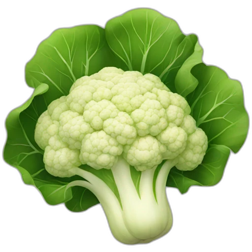 cauliflower with cape emoji