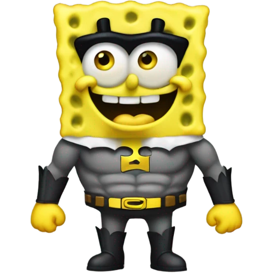 SpongeBob Batman emoji