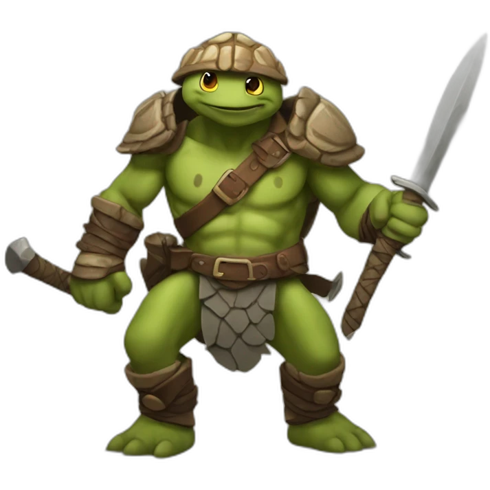 tortle barbarian emoji