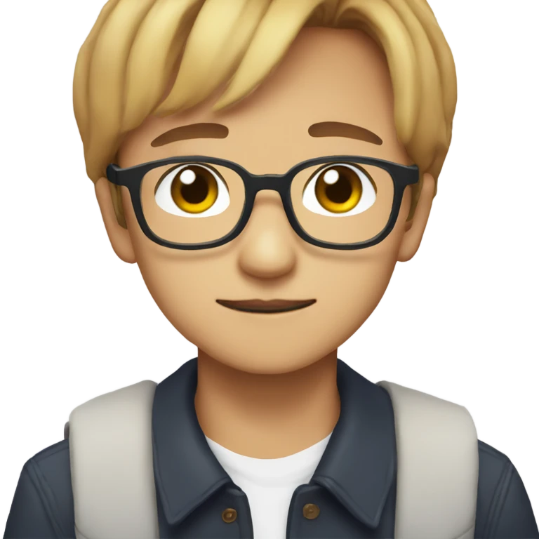 Nct haechan with glasses emoji