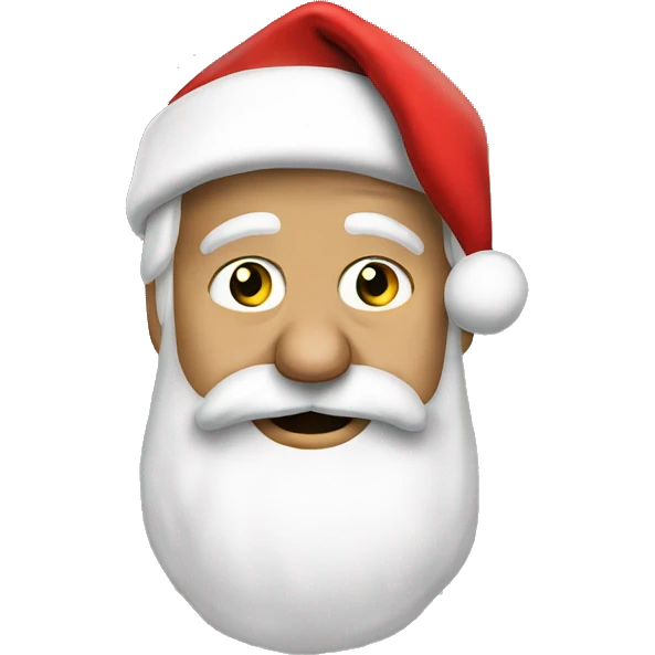 donals trump as santa claus emoji