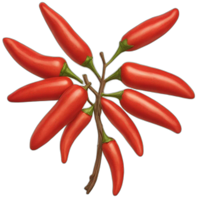 chile de arbol emoji