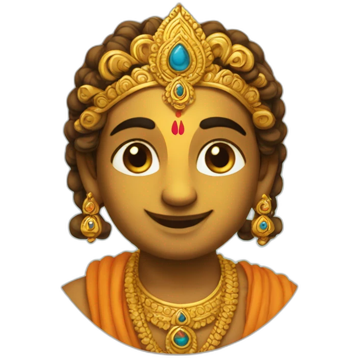 Krishna bhagwan  emoji