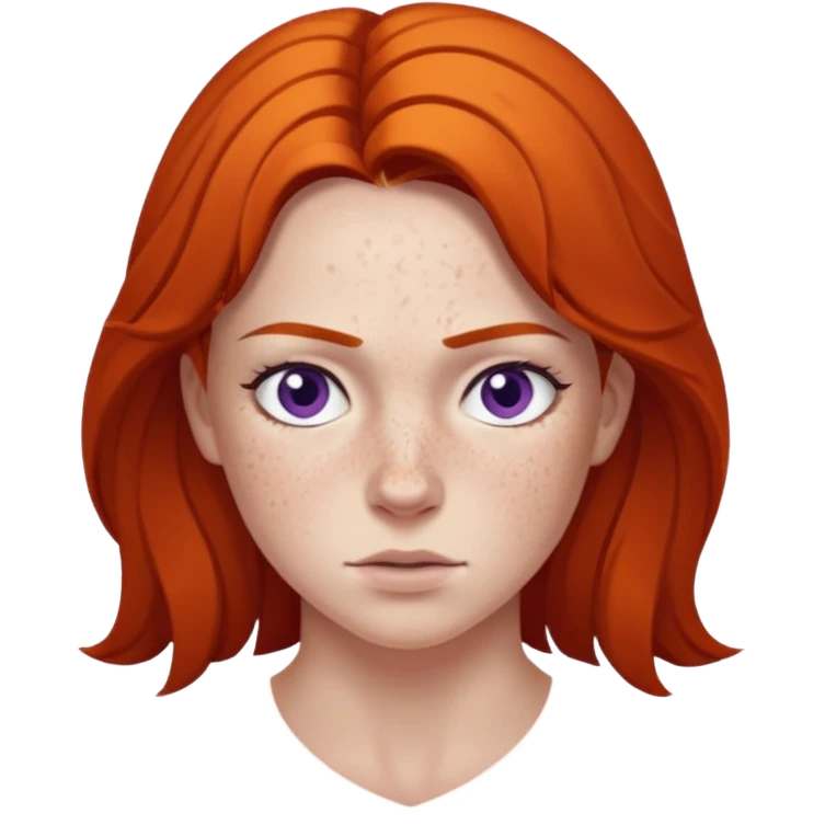 Violet Sorengil from the book The Fourth Wing, Traces of a Fighting Ashjad emoji