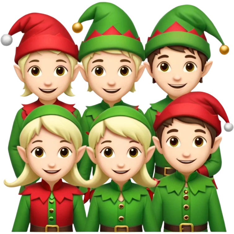 christmas elves emoji