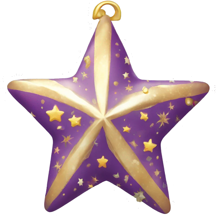 christmas decoration star emoji