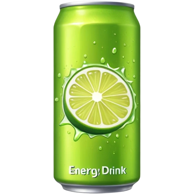 lime green energy drink emoji
