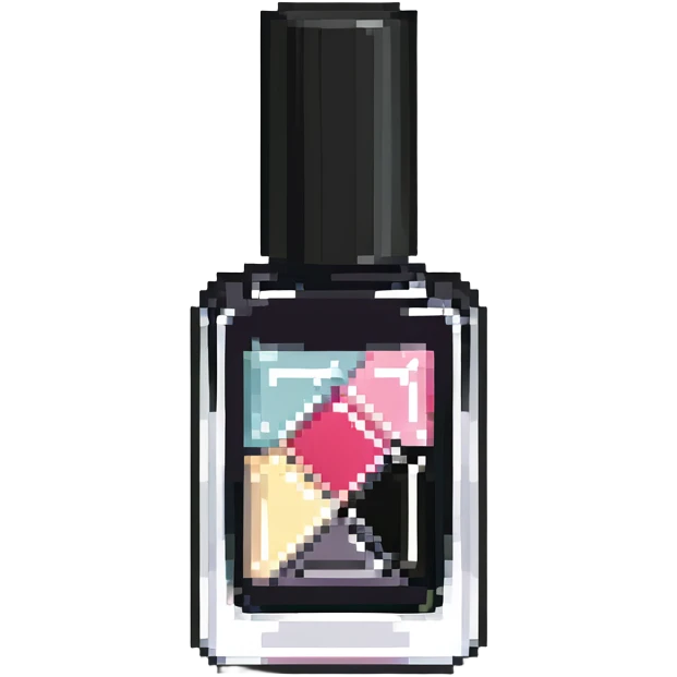Nail polish bottle beauty item emoji