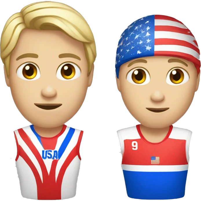 Russia versus USA emoji