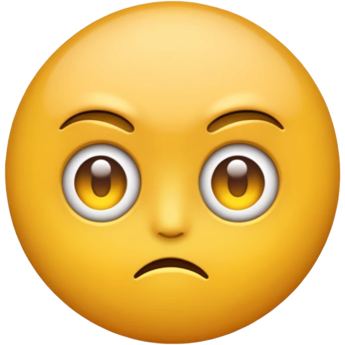 glare emoji, like not 😒 but like an actual glare  emoji