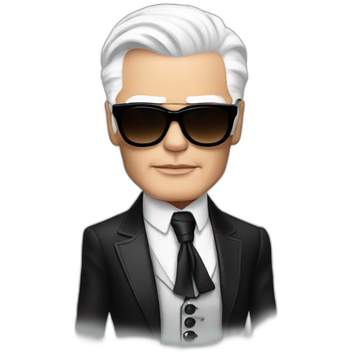 karl lagerfeld emoji