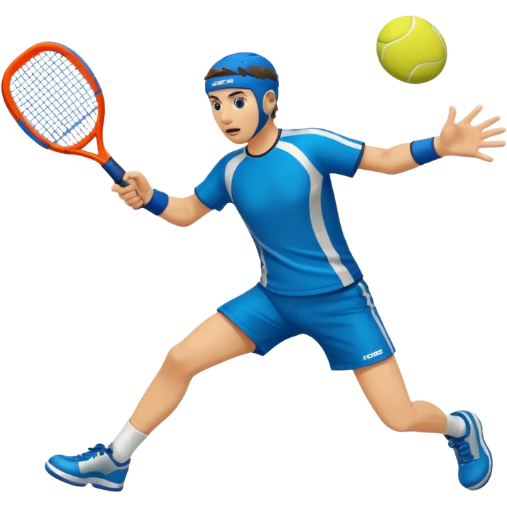 Padel smash emoji