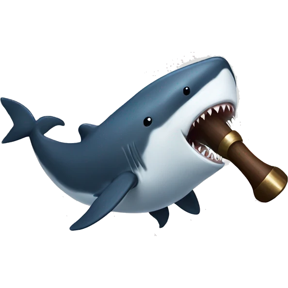 whale punching a hammer shark  emoji