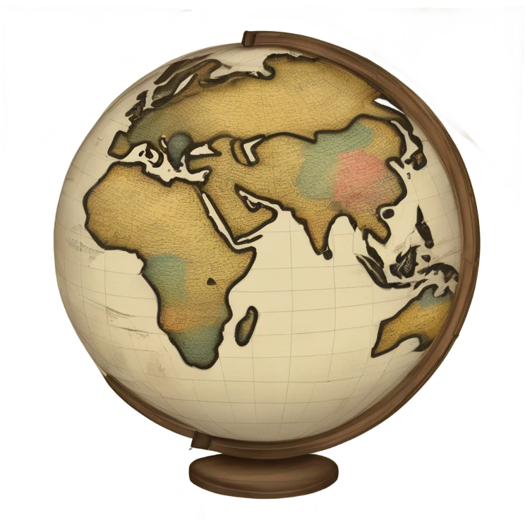 Globe terrestre médiéval emoji