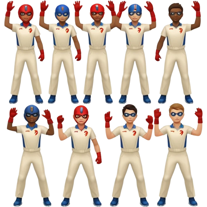 Cricket Superheroes emoji