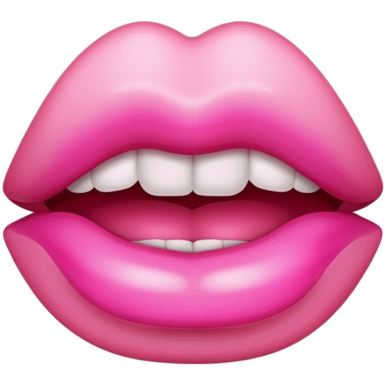 Aesthetic Lips Emoji emoji