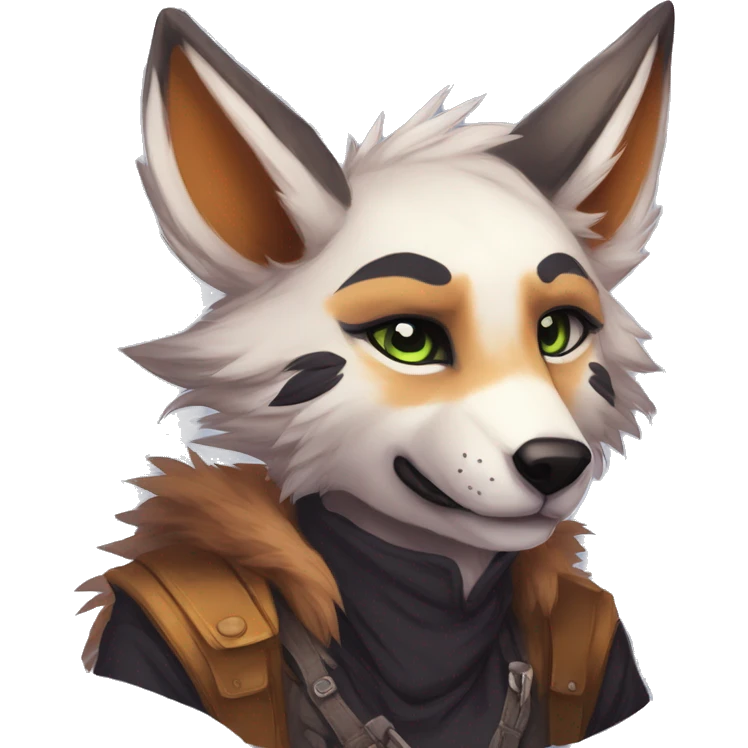 Edgy sharp anthro furry by Falvie, LiLaiRa, griffsnuff, AngieWolf emoji
