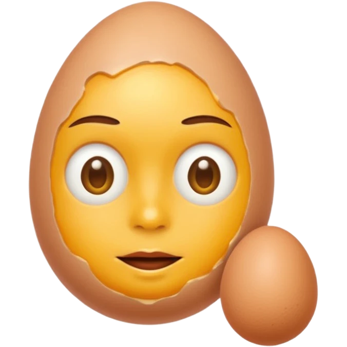Человек яичный желток emoji