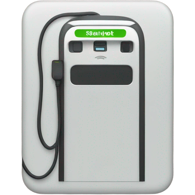 single charging station emoji