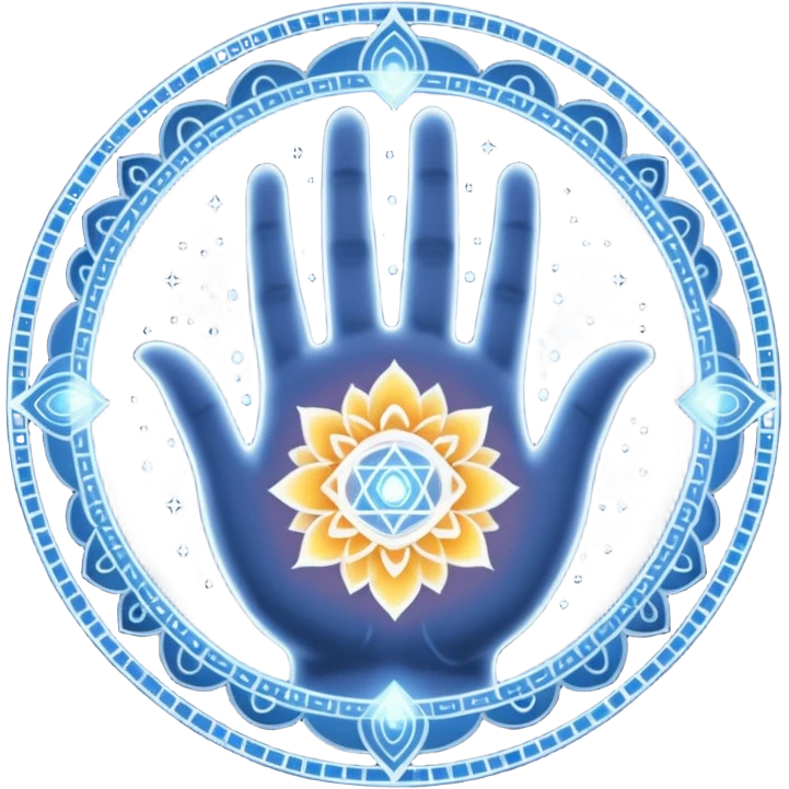 A divine abstract force creating humans through karma,
shown as a luminous cosmic hand made of light (not realistic),
forming a human figure from particles.
Hindu spiritual aura, sacred geometry, subtle mandala lines,

 
 emoji